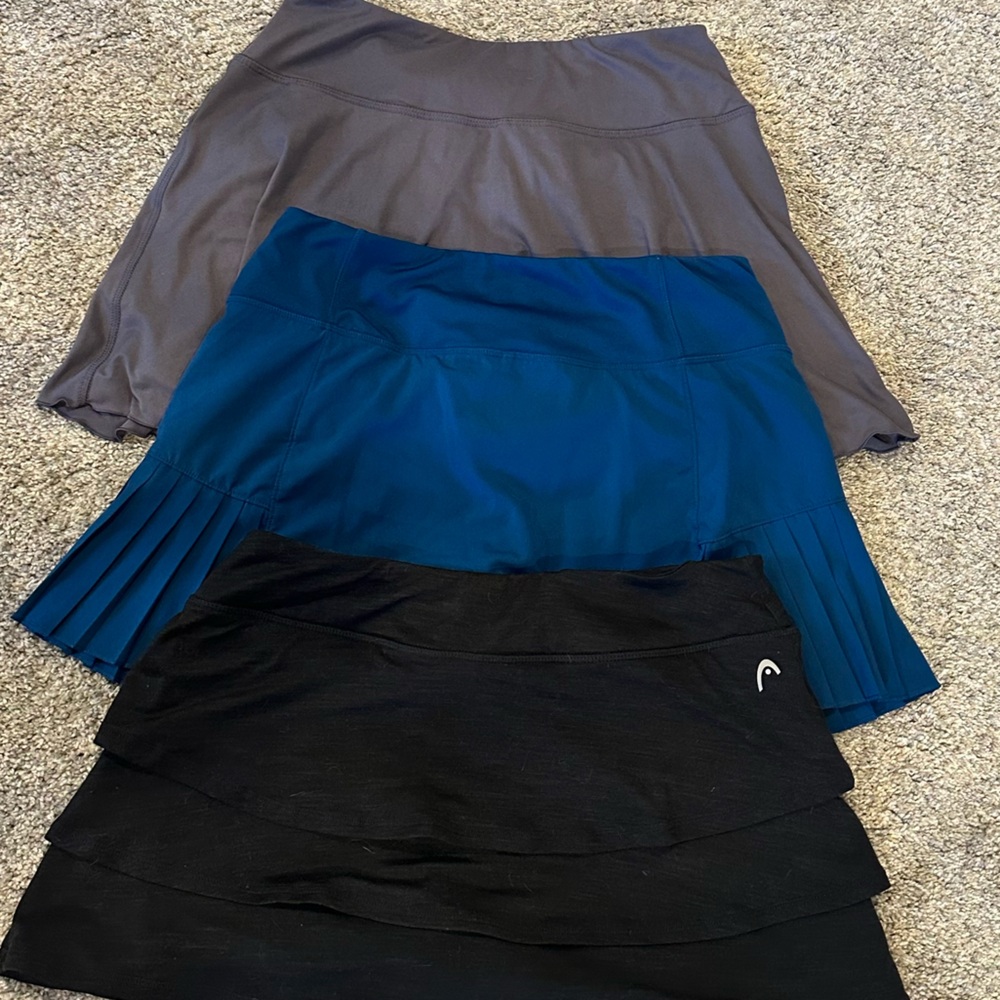 Set of three Tennis Skirts